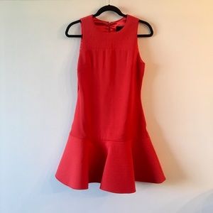 Cynthia Rowley Drop Waist Flounce Dress - 6 - NWT